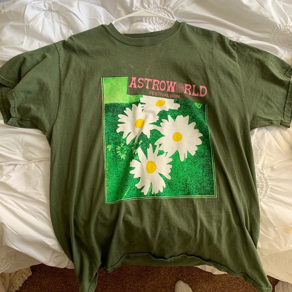 Travis Scott ASTROWORLD Festival Run Tee